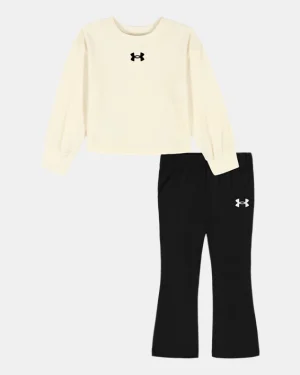 UA Velour Infant Girls Flare Set