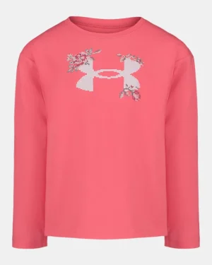 UA Tech Stitch Little Girls Long Sleeve