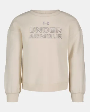 UA Rival Toddler Girls Crewneck Pullover