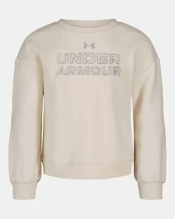UA Rival Toddler Girls Crewneck Pullover