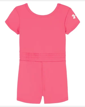 UA Short Sleeve Newborn Girls Romper