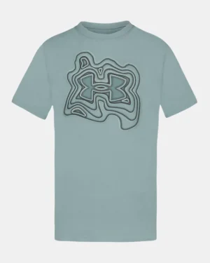 UA Mountain Top Logo Boys Short Sleeve