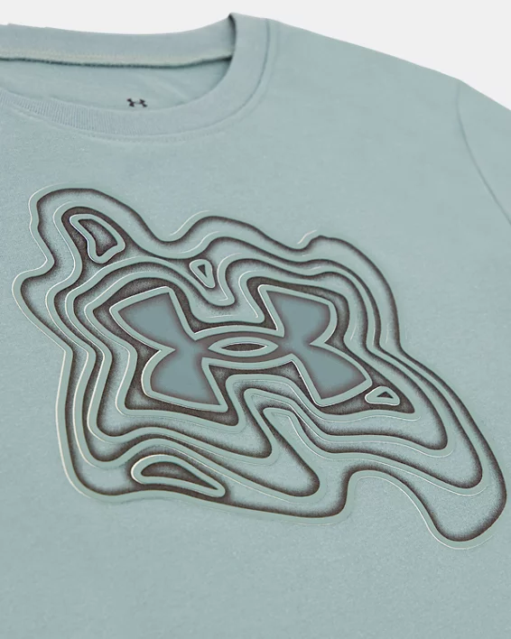 UA Mountain Top Logo Boys Short Sleeve - Image 2