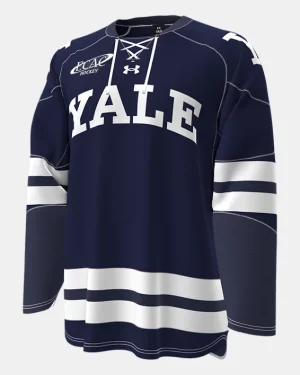 UA Yale Collegiate Hockey Replica Mens Jersey