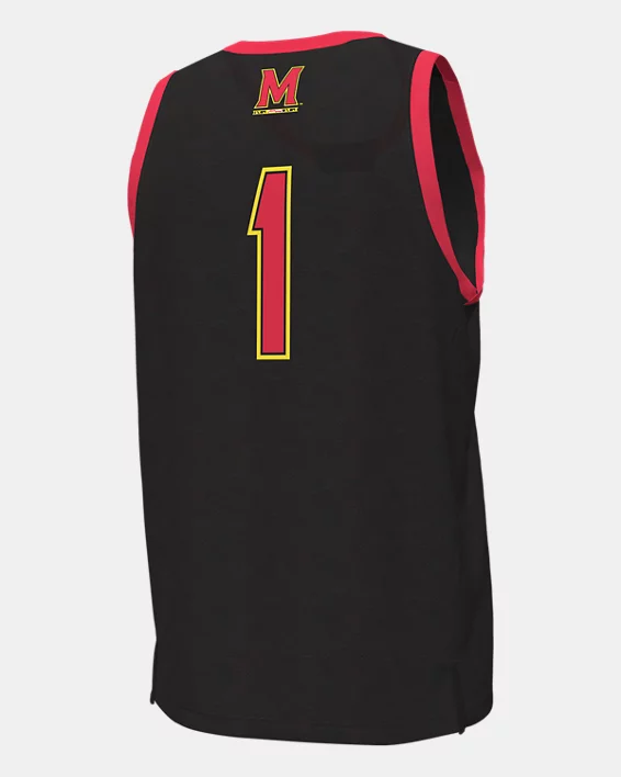 UA Maryland Collegiate Basketball Replica Mens Jersey - Image 2