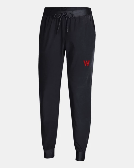 UA Sport Woven Collegiate Womens Pants - Image 4