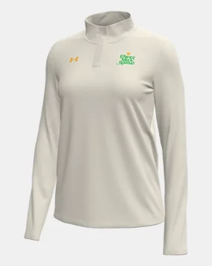UA Tee To Green Collegiate Blocked Womens Zip