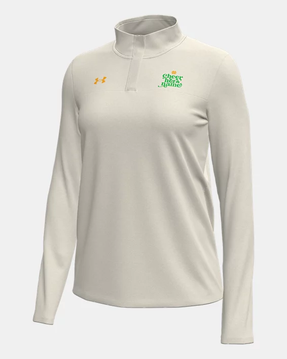 UA Tee To Green Collegiate Blocked Womens Zip