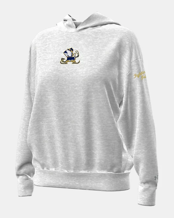 UA Icon Fleece Collegiate Womens Hoodie - Image 3