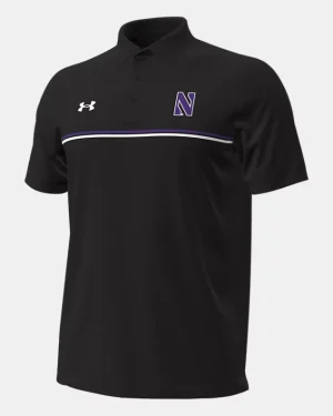 UA Chest Stripe Collegiate Mens Polo