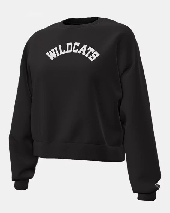 UA Icon Fleece Collegiate Womens Crew - Image 3