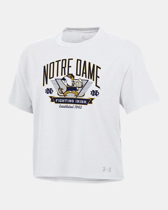 UA Icon Collegiate Womens Short Sleeve - Image 3