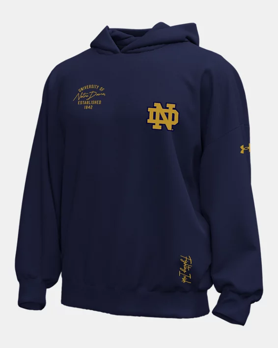 UA Gameday Icon Fleece Collegiate Mens Hoodie - Image 3