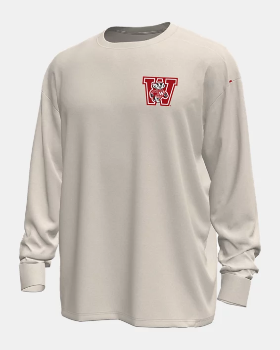 UA Gameday Motion Heavyweight Collegiate Mens Long Sleeve T-Shirt - Image 3