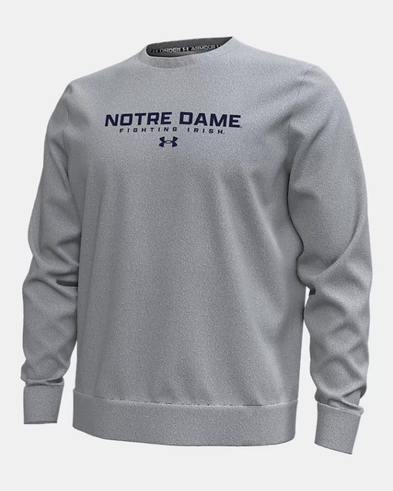 UA Unstoppable Fleece Collegiate Mens Crew - Image 3