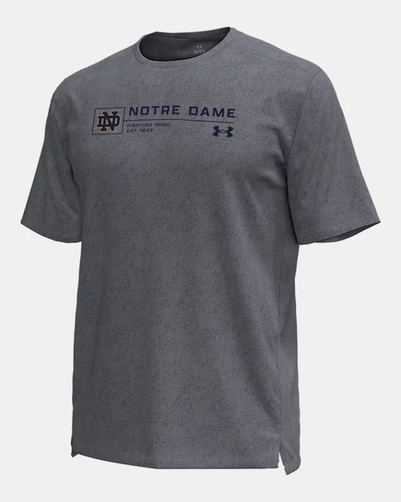 UA Tech Collegiate Pixelate Mens Short Sleeve - Image 3