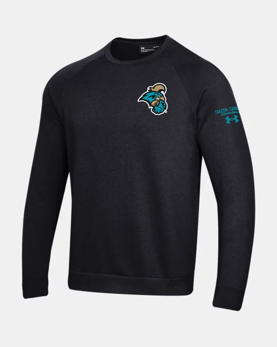 UA Rival Fleece Collegiate Mens Crew - Image 3