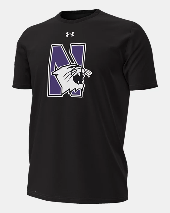 UA Performance Cotton Collegiate Mens Short Sleeve T-Shirt