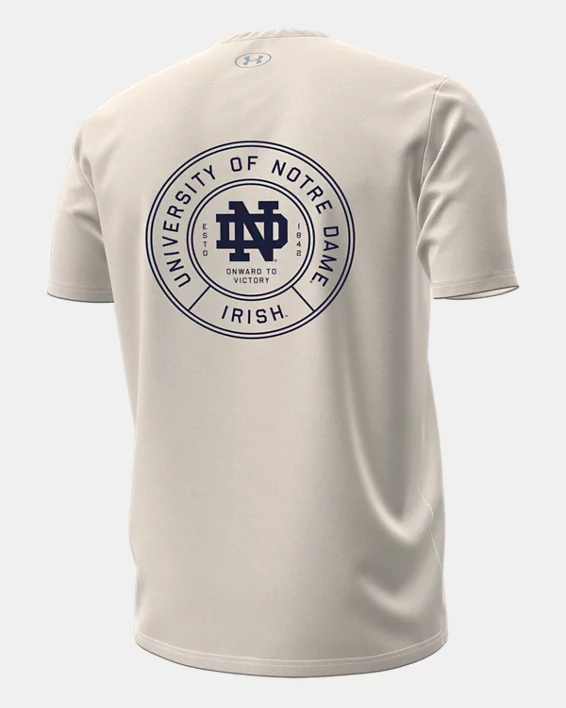 UA Performance Cotton Collegiate Mens Short Sleeve T-Shirt - Image 4