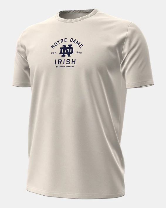 UA Performance Cotton Collegiate Mens Short Sleeve T-Shirt - Image 3