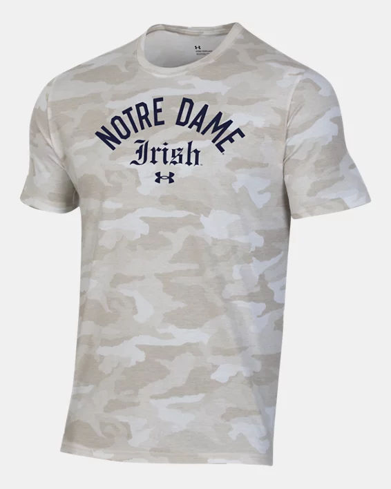 UA Performance Cotton Collegiate Camo Mens T-Shirt - Image 3