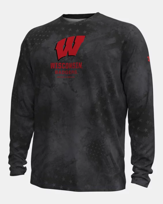 UA Armourfuse Collegiate Mens Long Sleeve - Image 3