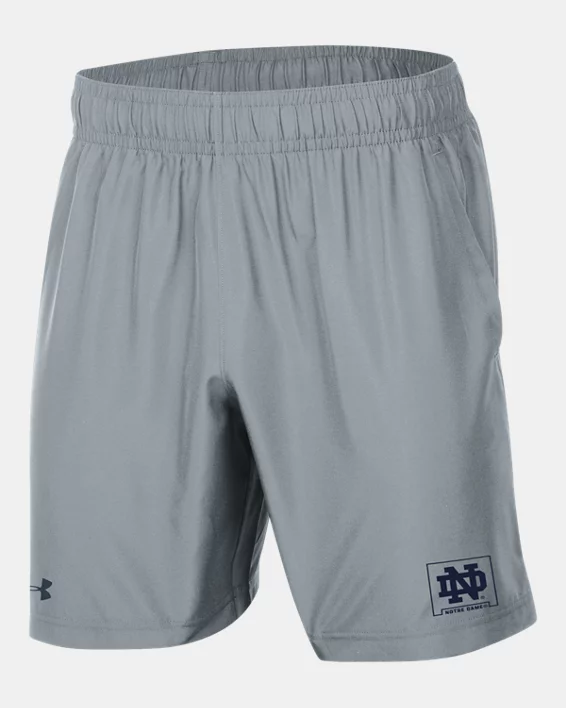 UA Woven Collegiate Graphic Mens 7 Shorts - Image 4