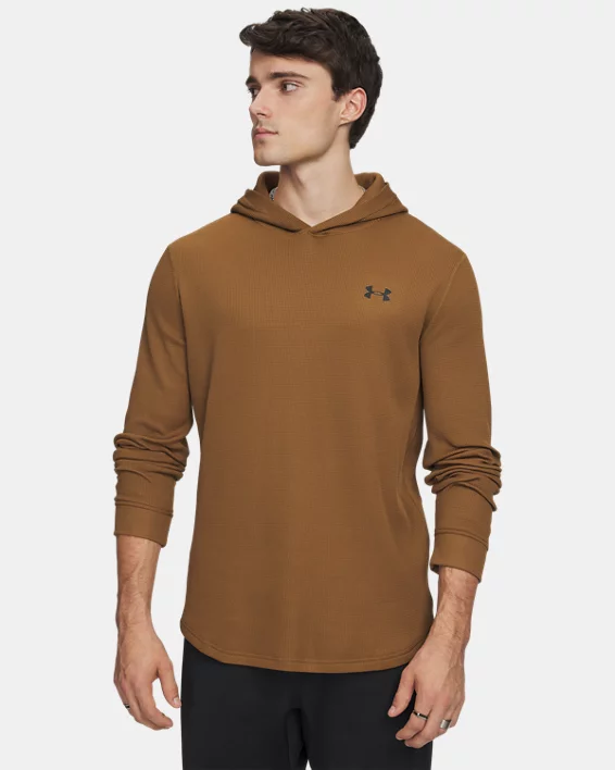 UA Waffle Mens Hoodie - Image 2