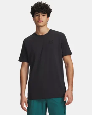 UA Left Chest Logo Mens Short Sleeve
