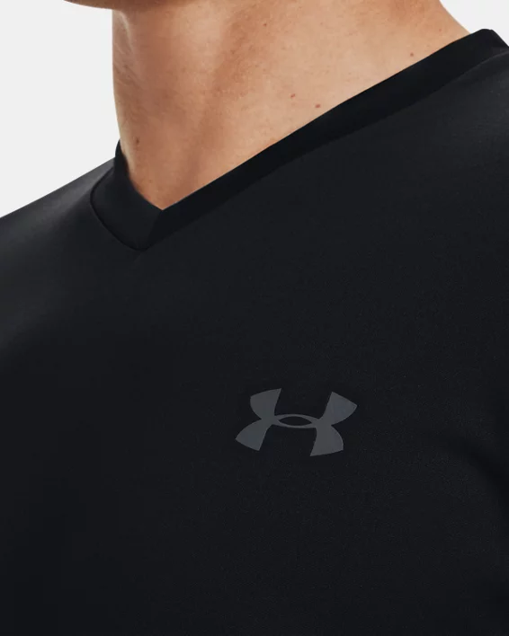 UA Velocity Mens V-neck Short Sleeve - Image 4