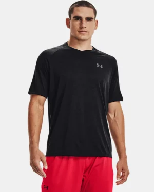 UA Tech Mens V-Neck Short Sleeve