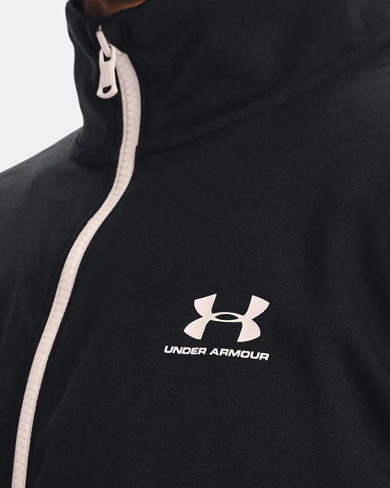 UA Sportstyle Tricot Mens Jacket - Image 4