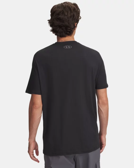 UA Team Issue Wordmark Mens Short Sleeve - Image 2