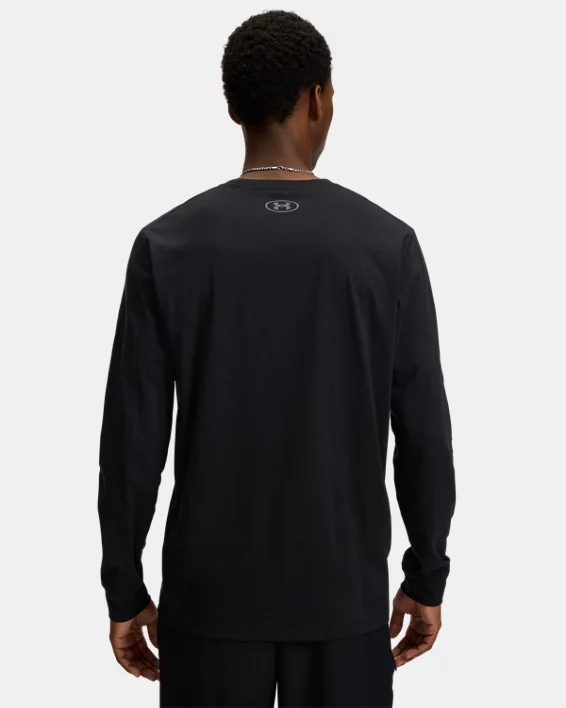 UA Left Chest Mens Long Sleeve - Image 2
