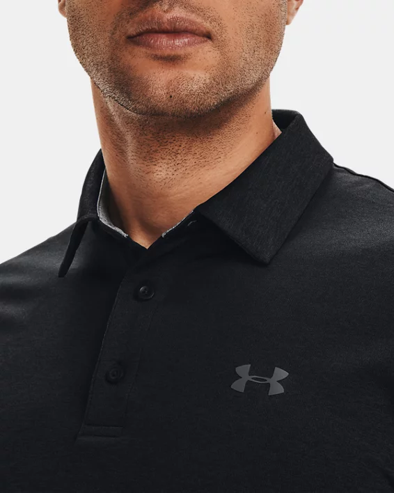 UA Playoff Heather Mens Polo - Image 4
