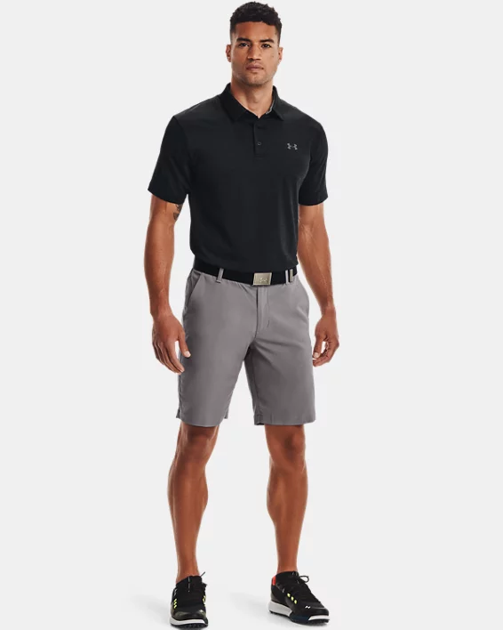 UA Playoff Heather Mens Polo - Image 3