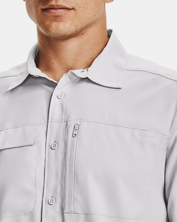 UA Motivator Coachs Mens Button Up Shirt - Image 4