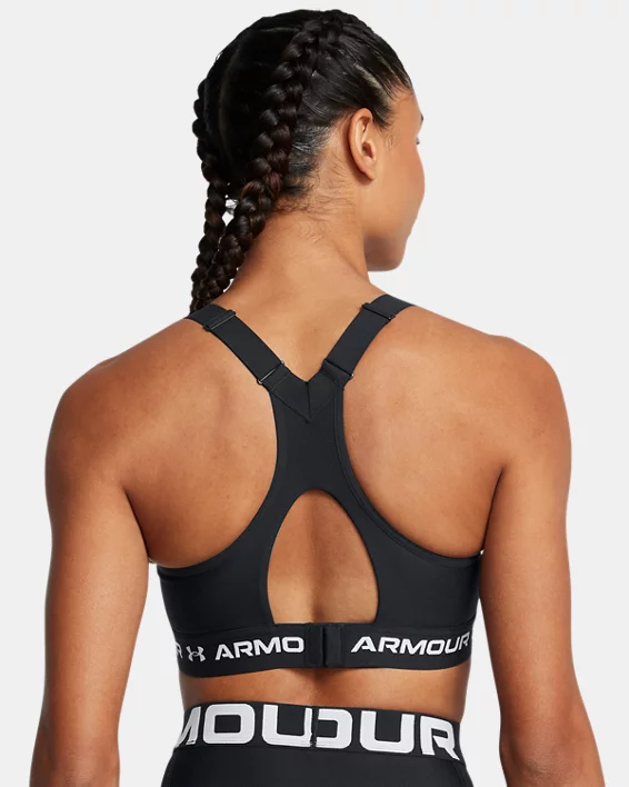 Crossback High Womens Sports Bra - Image 2