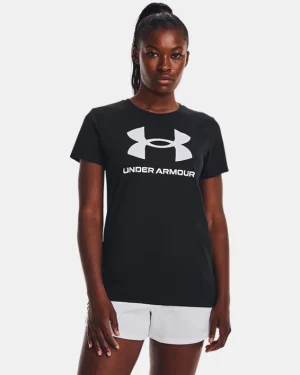 UA Rival Logo Womens Short Sleeve