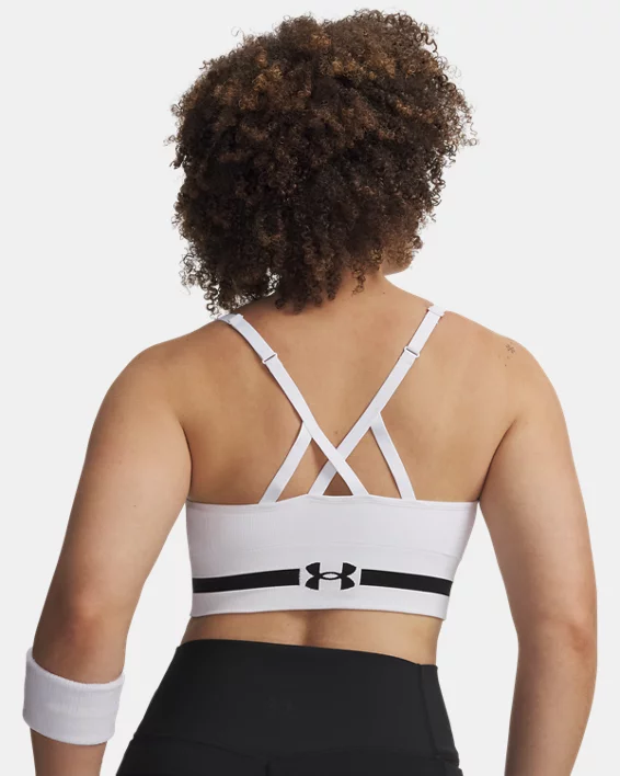 UA Seamless Low Long Womens Sports Bra - Image 7
