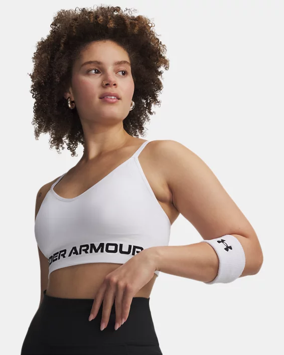 UA Seamless Low Long Womens Sports Bra - Image 4