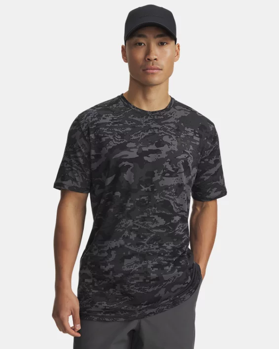 UA ABC Camo Mens Short Sleeve