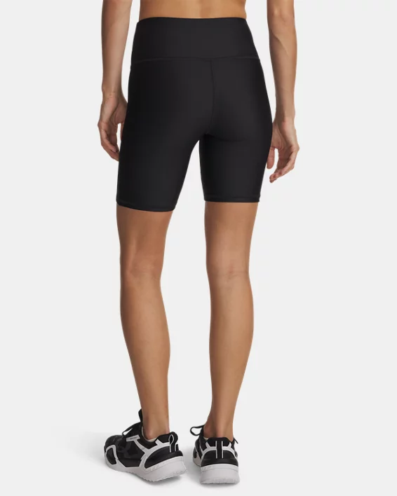 UA Tech Womens 8 Bike Shorts - Image 2