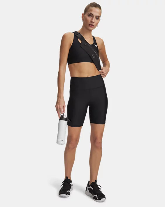 UA Tech Womens 8 Bike Shorts - Image 3