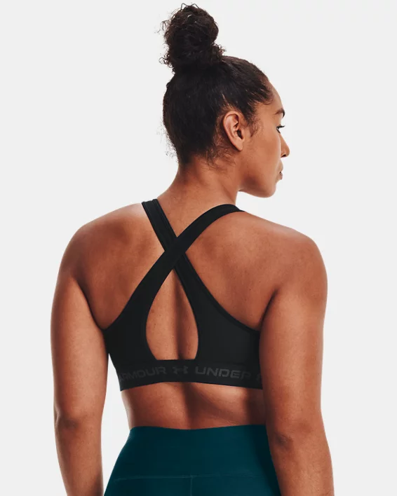 Crossback Mid Womens Sports Bra - Image 8