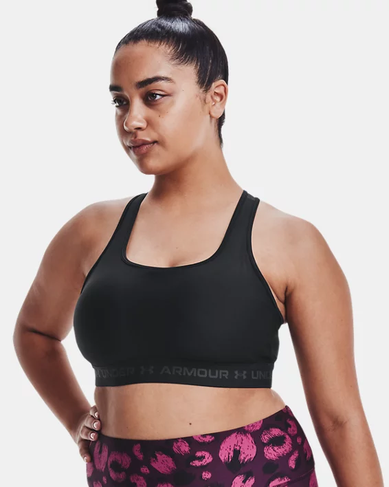 Crossback Mid Womens Sports Bra - Image 6