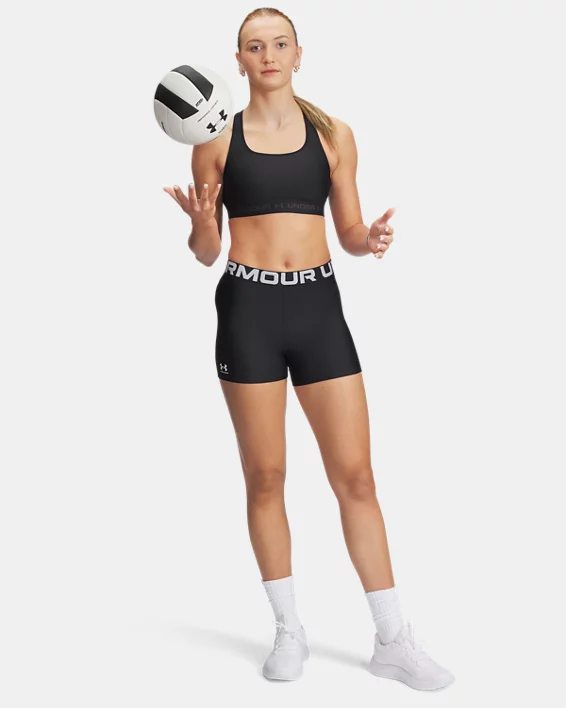 Crossback Mid Womens Sports Bra - Image 3