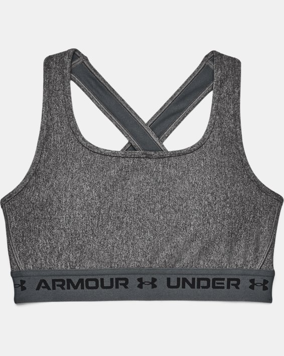 Crossback Mid Heather Womens Sports Bra - Image 9