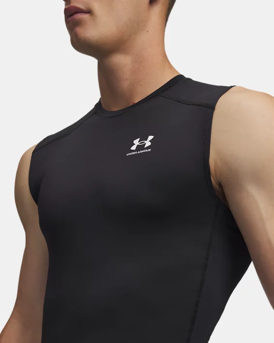 HeatGear Mens Compression Sleeveless - Image 3