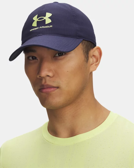 UA Iso-Chill ArmourVent Mens Adjustable Hat - Image 3